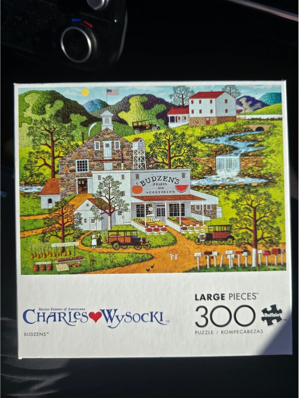 Buffalo Charles Wysocki Budzens 300 Pc Large Piece Jigsaw Puzzle Complete